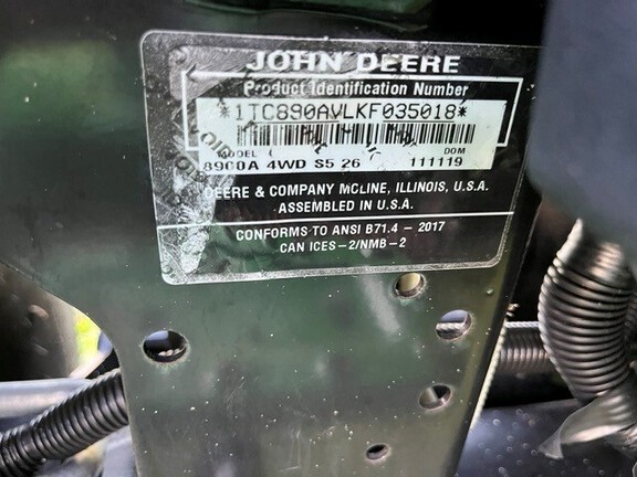 Pre-Owned John Deere 8900A in Boynton Beach, FL Photo 9