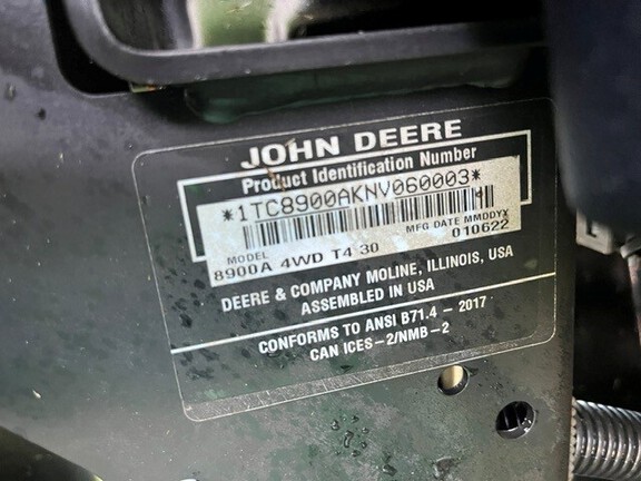 Pre-Owned John Deere 8900A in Boynton Beach, FL Photo 9