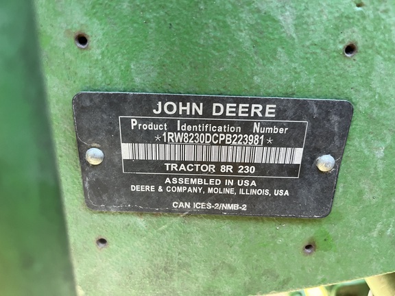 Pre-Owned John Deere 8R 230 in Immokalee, FL Photo 7