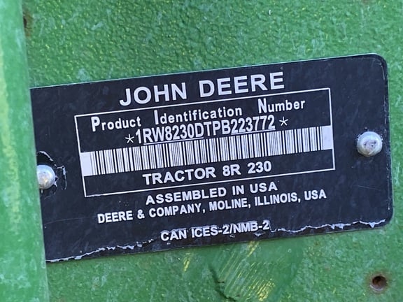 Pre-Owned John Deere 8R 230 in Plant City, FL Photo 6