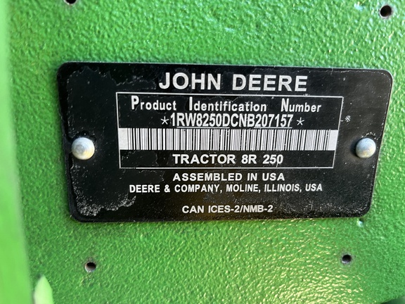 Pre-Owned John Deere 8R 250 in Plant City, FL Photo 6