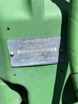 Pre-Owned John Deere 8R 280 in Plant City, FL Photo 6