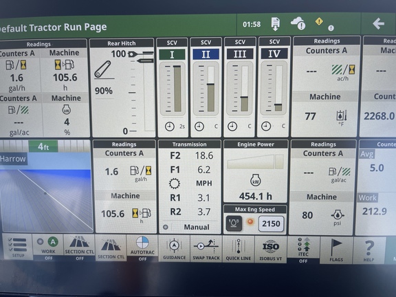 Pre-Owned John Deere 9R 640 in Belle Glade, FL Photo 6