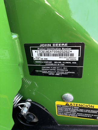 Pre-Owned John Deere Q810E 36 in Orlando, FL Photo 5