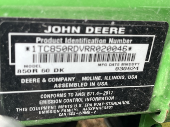 Pre-Owned John Deere Q850R in Palmetto, FL Photo 5