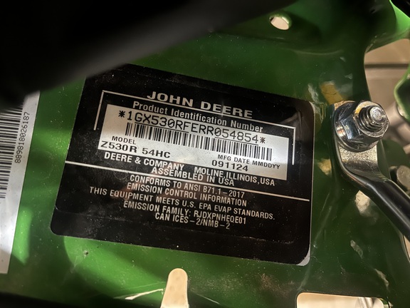 Pre-Owned John Deere Z530R in Palmetto, FL Photo 5