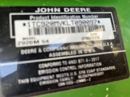 Pre-Owned John Deere Z920M 54 in North Port, FL Photo 5