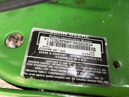 Pre-Owned John Deere Z920M in Fort Myers, FL Photo 5