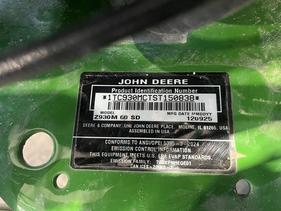 Pre-Owned John Deere Z930M in Palmetto, FL Photo 5