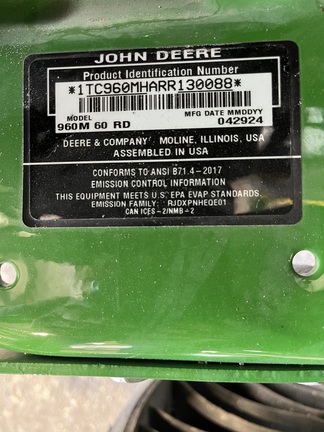 Pre-Owned John Deere Z960M in Palmetto, FL Photo 5