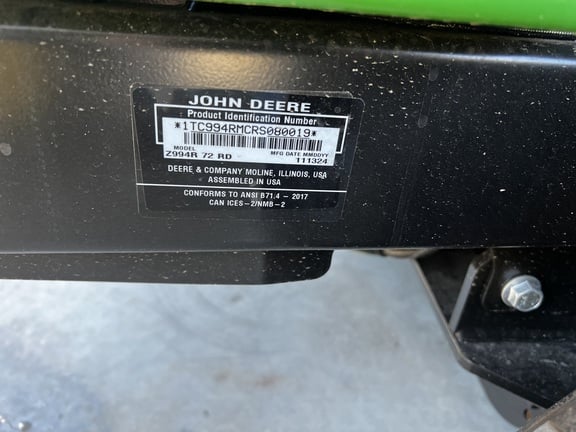 Pre-Owned John Deere Z994R in Plant City, FL Photo 5