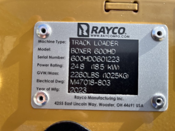 Pre-Owned Rayco 600HD in Orlando, FL Photo 5
