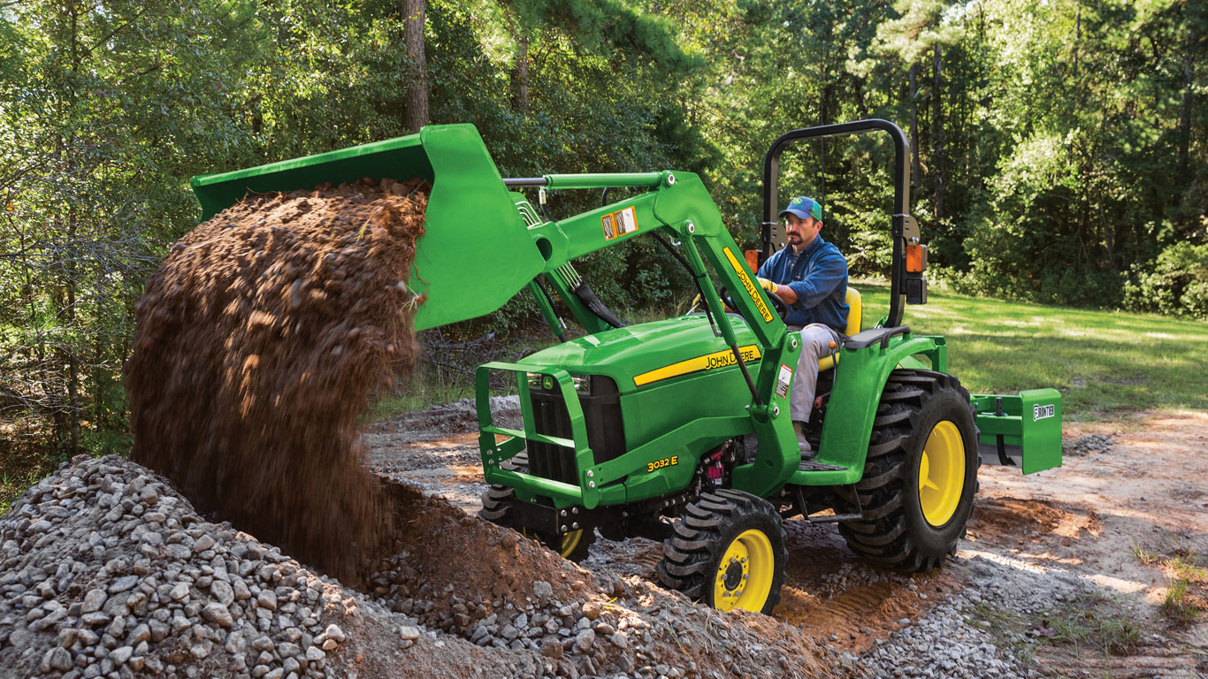 Everglades Equipment Group John Deere 3032E Tractor Package Equipment
