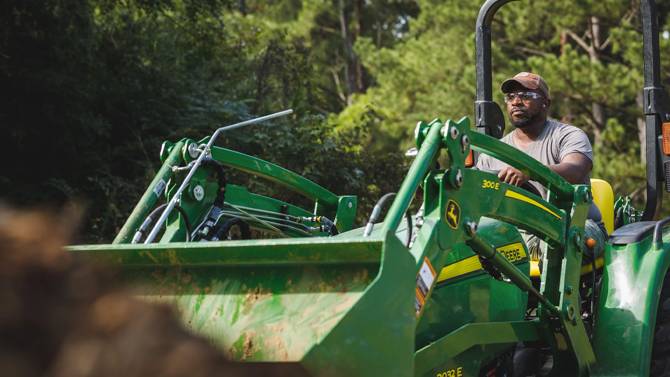 Everglades Equipment Group John Deere 3032E Tractor Package Equipment Packages Everglades