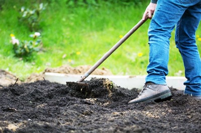 preparing land for new sod