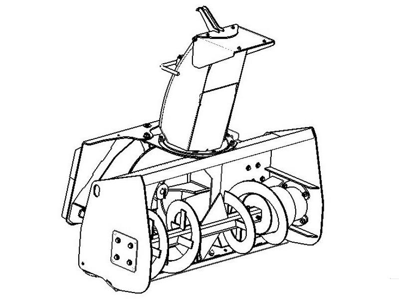 Boxer 2 Stage Snow Blower Implements Everglades Equipment Group