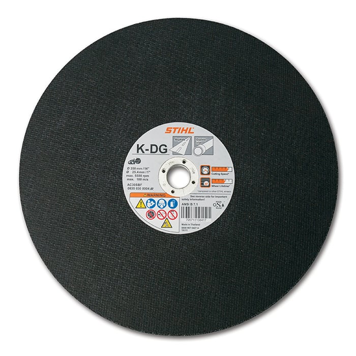 Image of K-DG - Abrasive Wheel —Asphalt & Ductile Iron