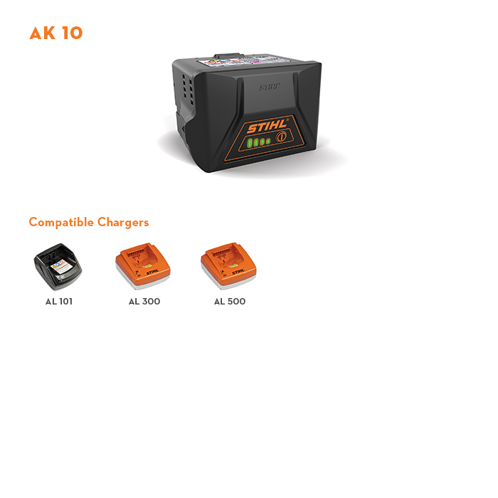 Alternate Image of STIHL AK 10 Lithium-Ion Battery Battery