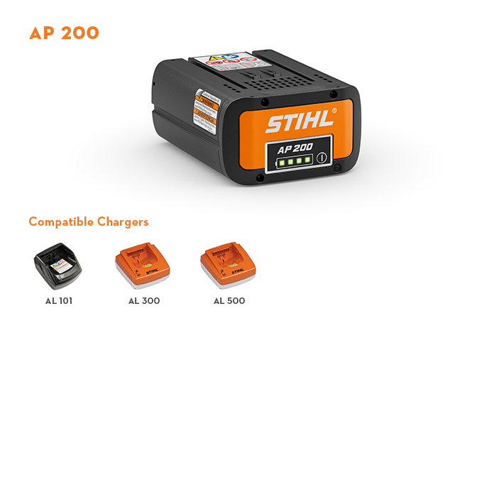 Alternate Image of STIHL AP 200 Lithium-Ion Battery Battery