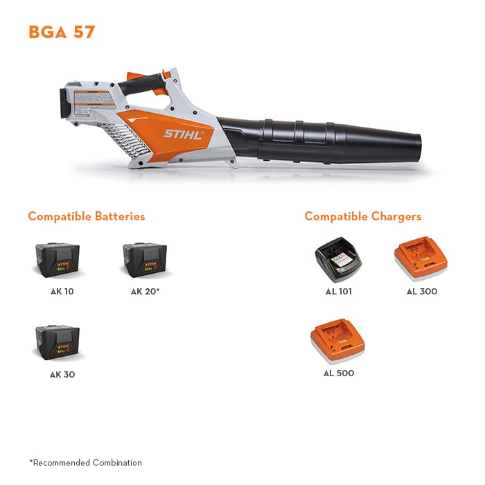 Alternate Image of STIHL BGA 57 Battery Blower