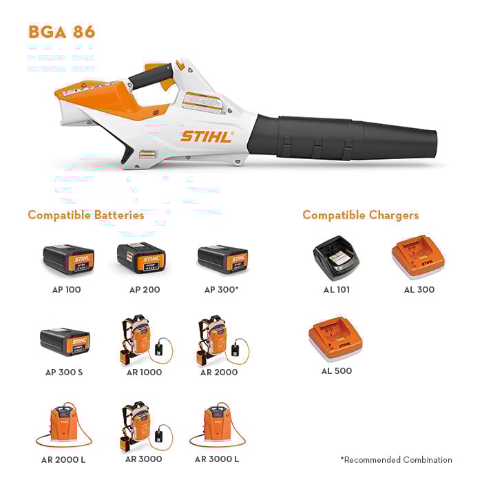 Alternate Image of STIHL BGA 86 Battery Blower Battery Blower