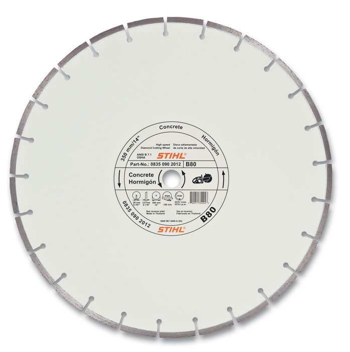 Image of D-B 80 Diamond Wheel for Concrete —Premium Grade