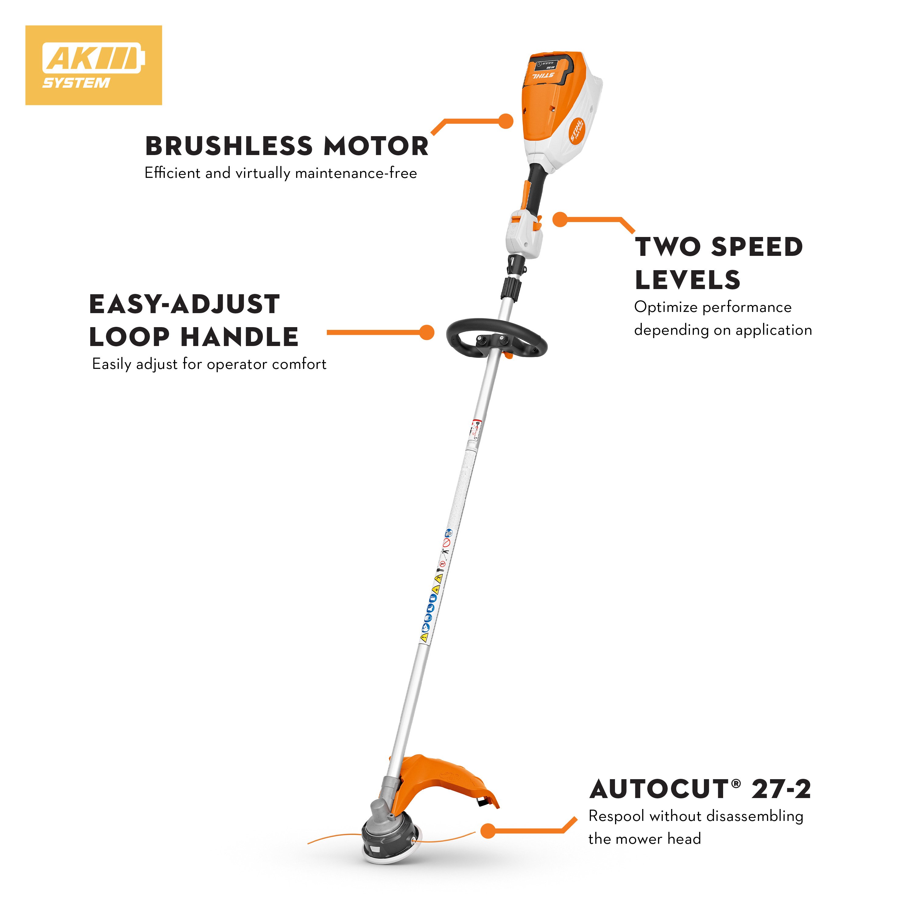 Alternate Image of STIHL FSA 80 R Battery Trimmer