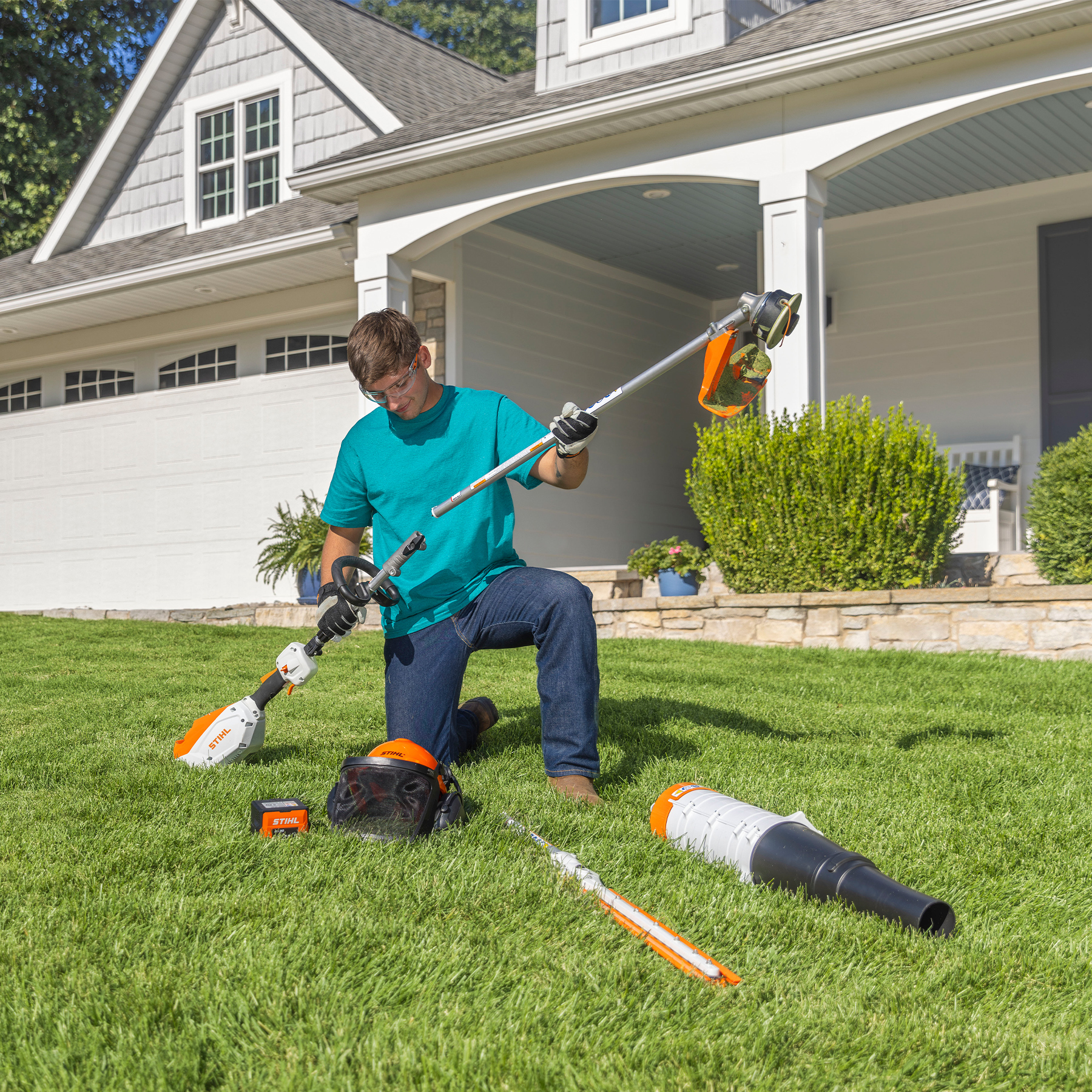 Alternate Image of STIHL FS-KM Line Head Trimmer KombiSystem Attachment