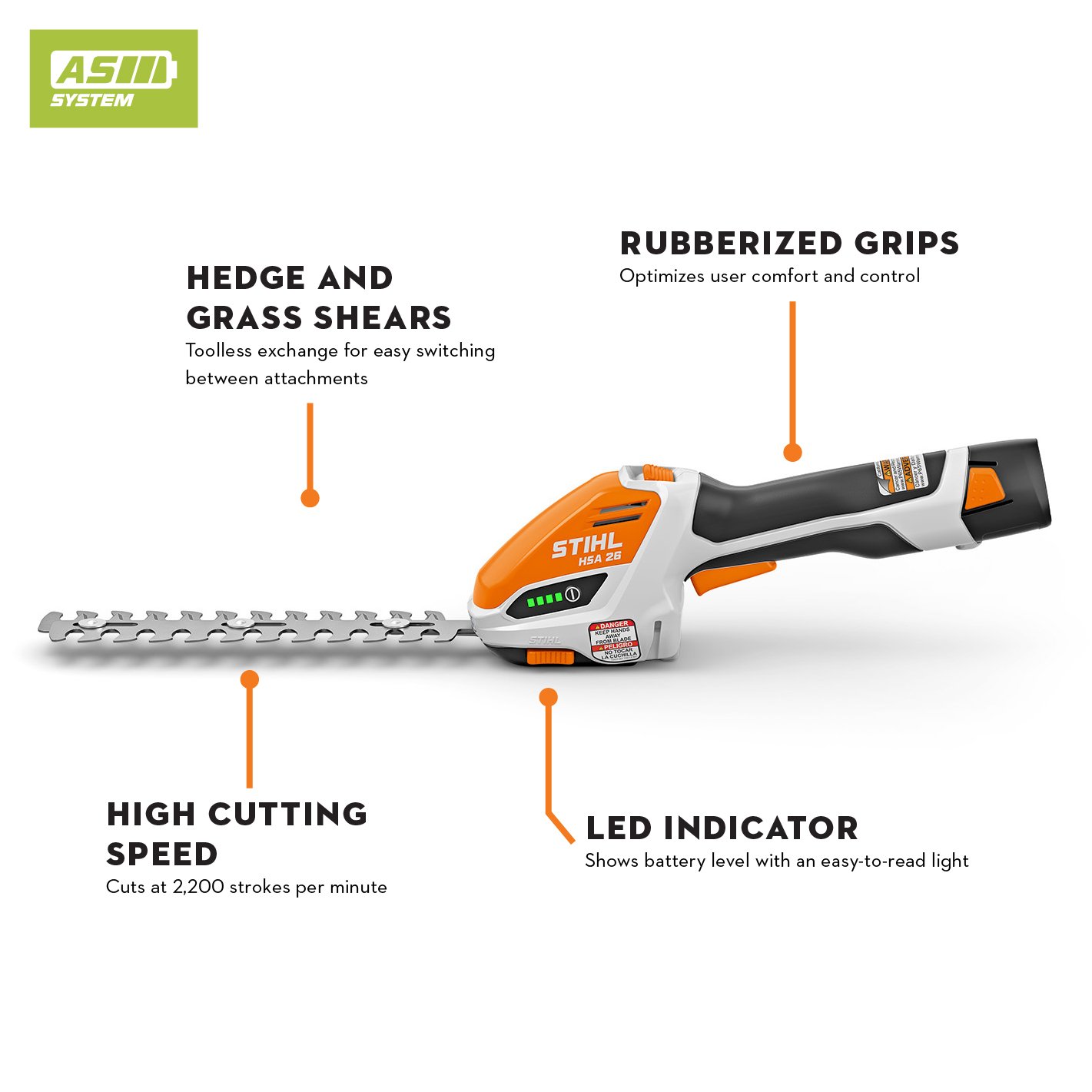 Alternate Image of STIHL HSA 26 Battery Hand Tool