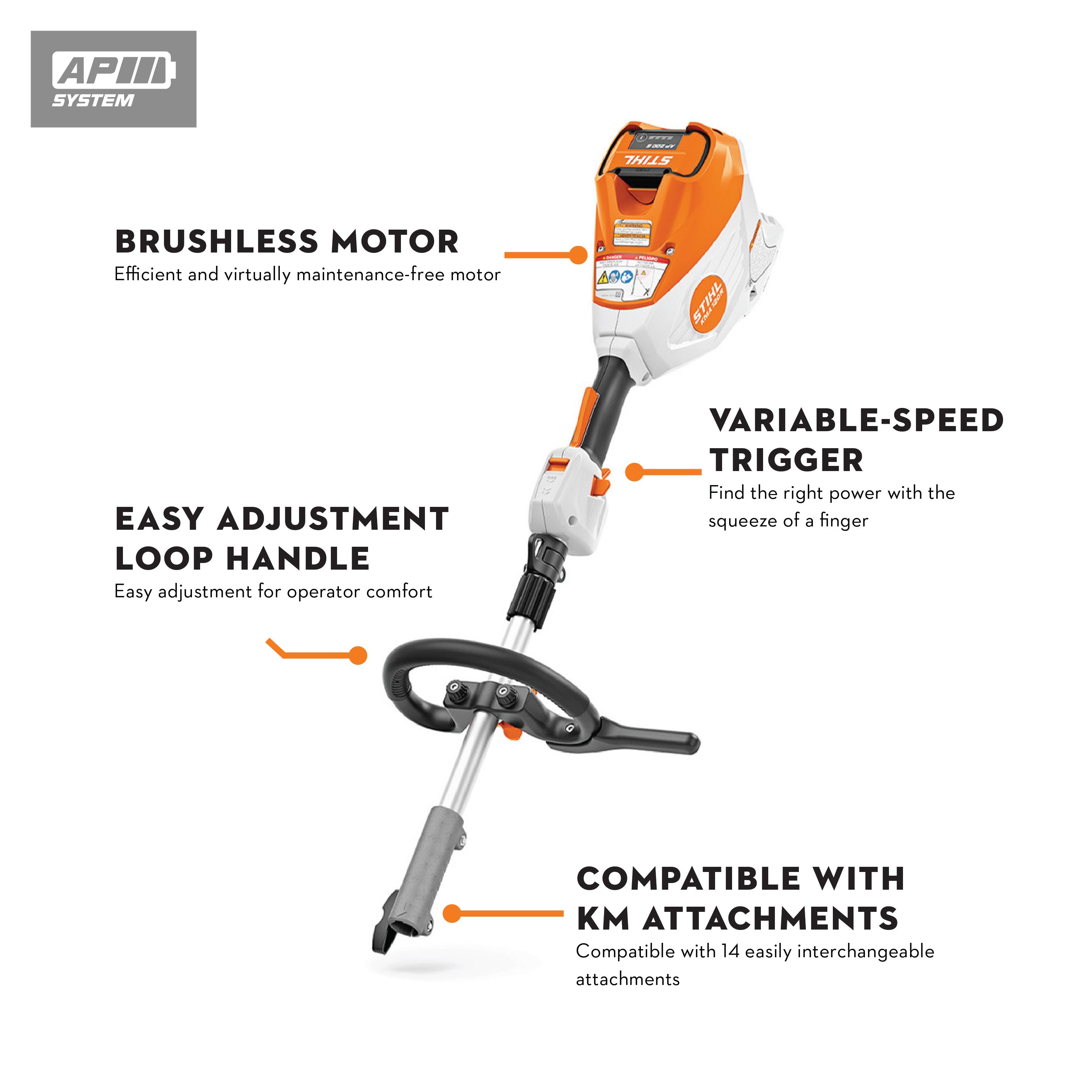 Alternate Image of STIHL KMA 120 R Battery KombiSystem