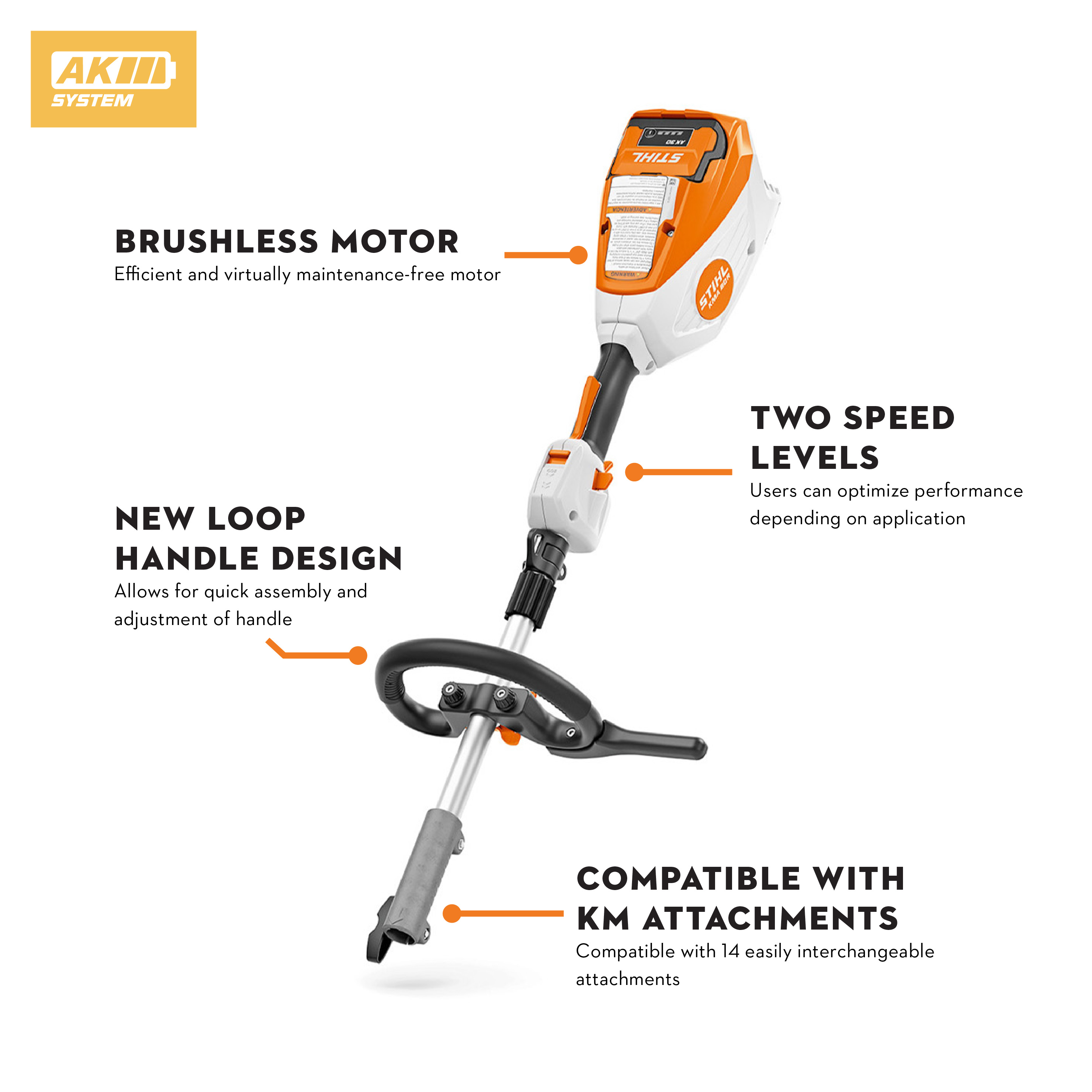 Alternate Image of STIHL KMA 80 R Battery KombiSystem