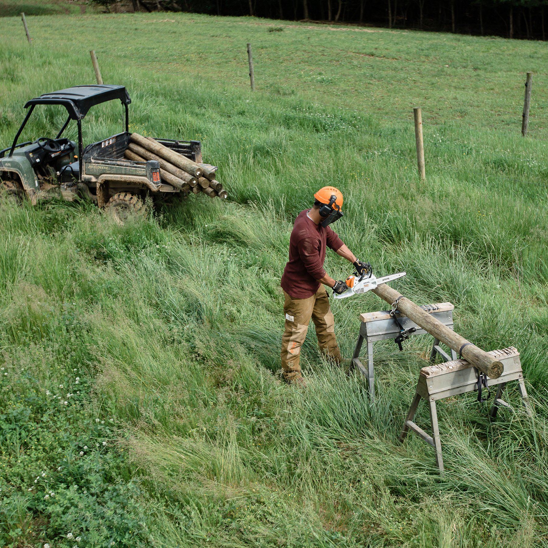 Alternate Image of STIHL MS 151 C-E Lightweight Chainsaw Farm & Ranch Saw
