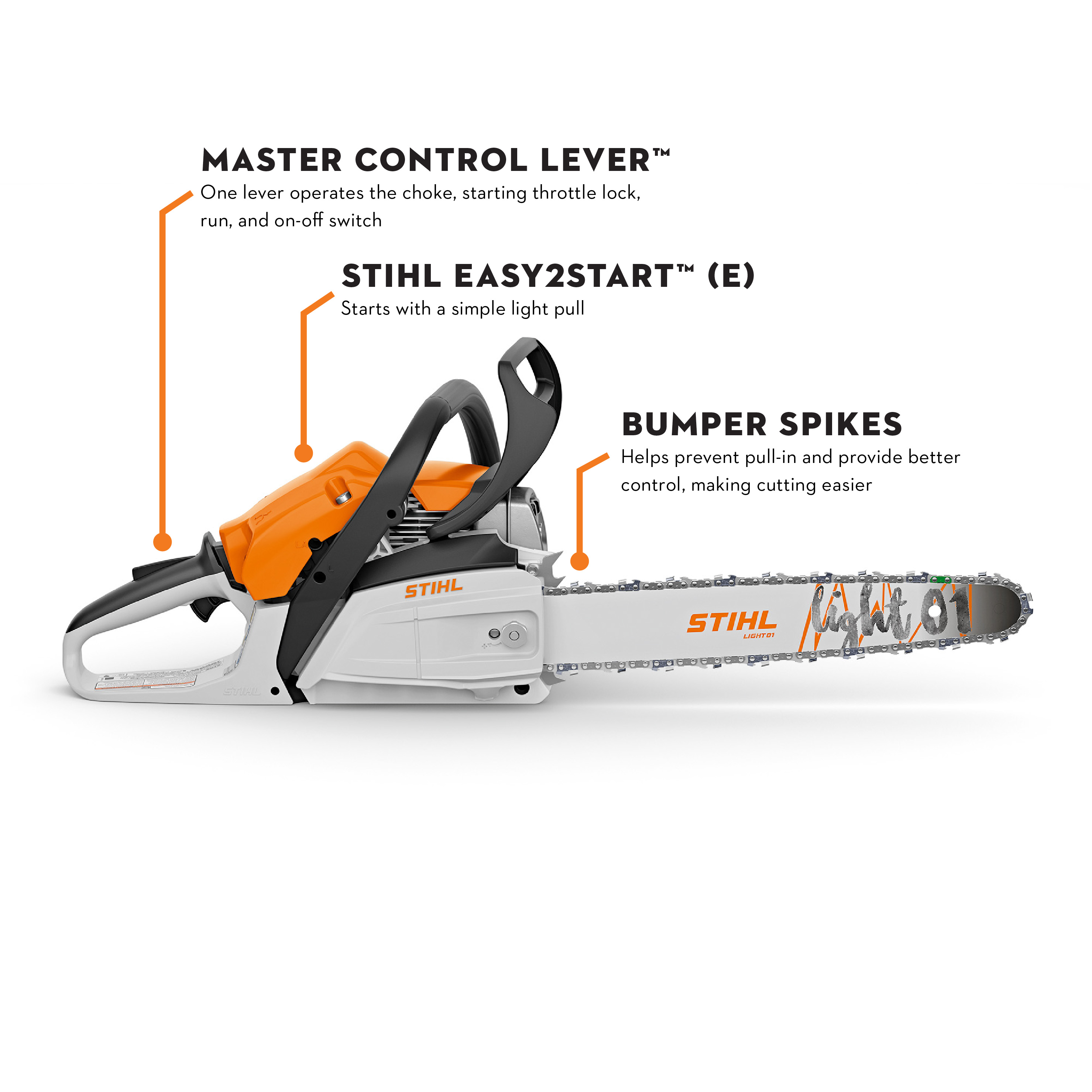 Alternate Image of STIHL MS 172 C-E Homeowner Saw