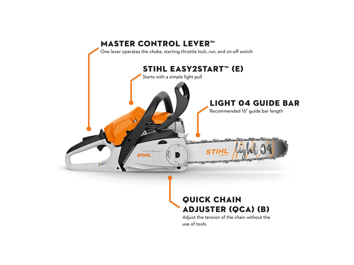 Alternate Image of STIHL MS 182 C-BE Homeowner Saw