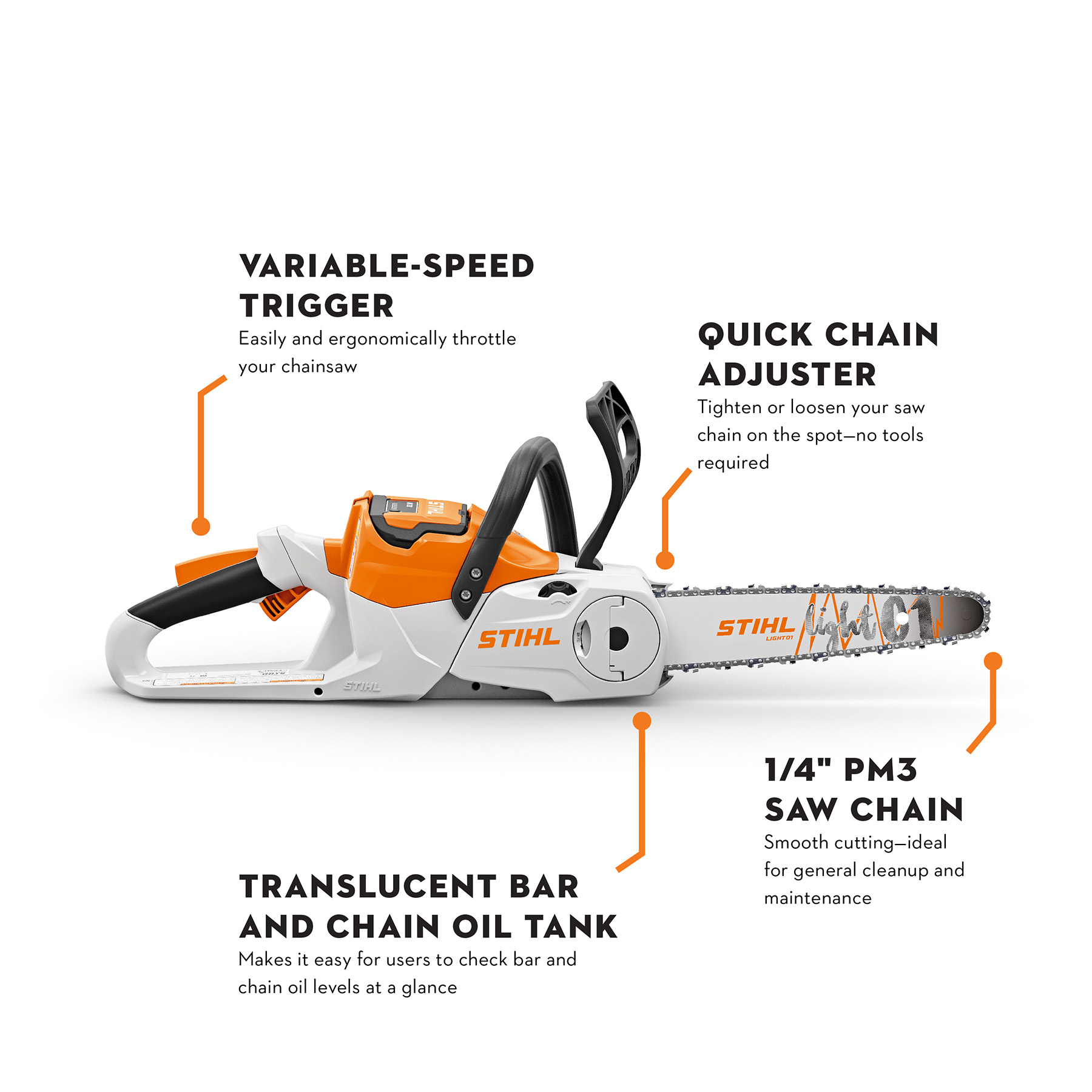 Alternate Image of STIHL MSA 70 C-B Battery Saw