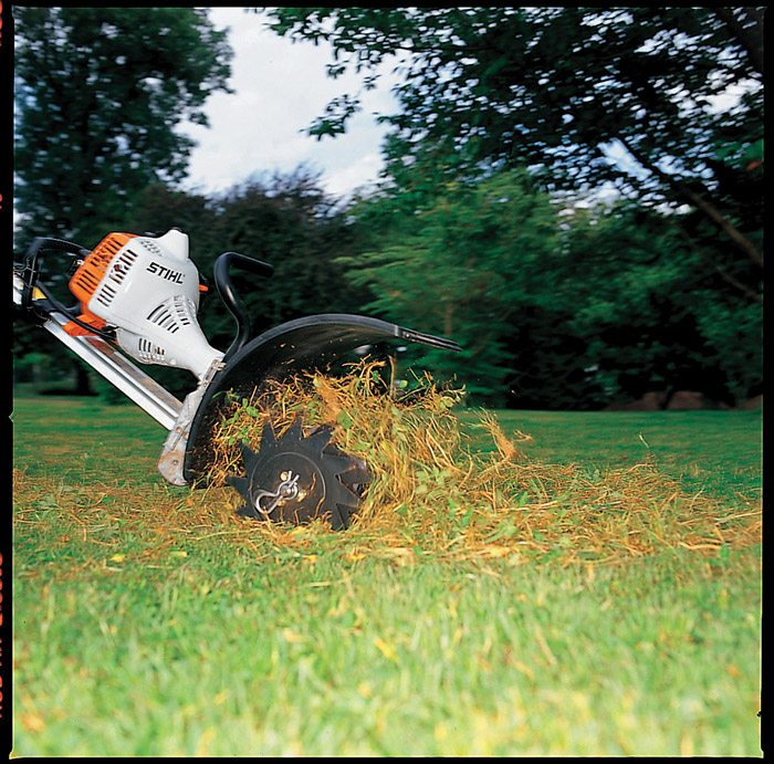 Alternate Image of STIHL RL-MM Lawn Aerator Attachment YARD BOSS® Attachment