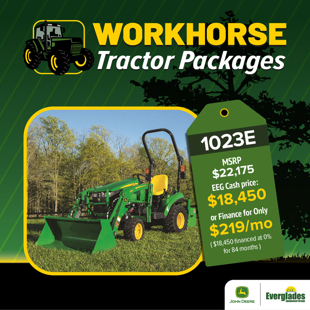 Workhorse Tractor Packages John Deere Compact Tractor + Loader Specials