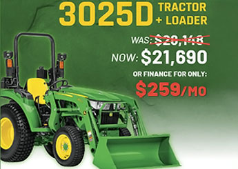 3025d Tractor Packages