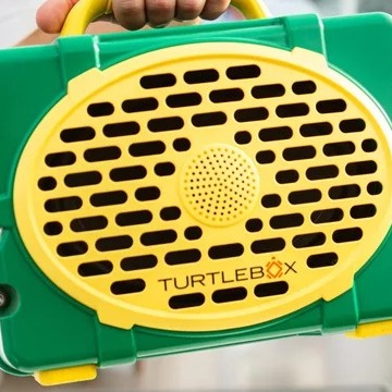 Turtlebox Gen 3 speaker, special edition green and yellow